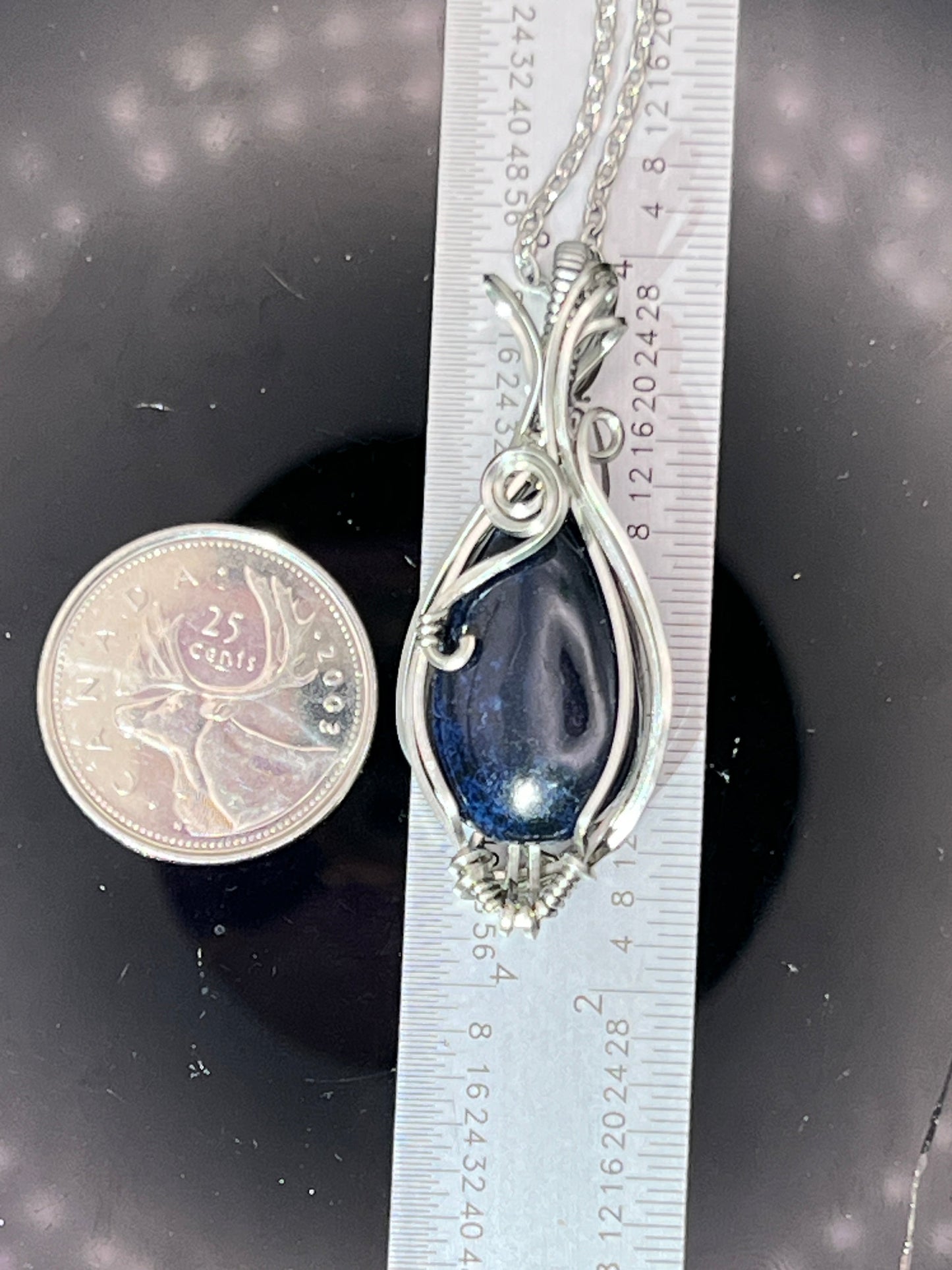 Vivianite Pendant