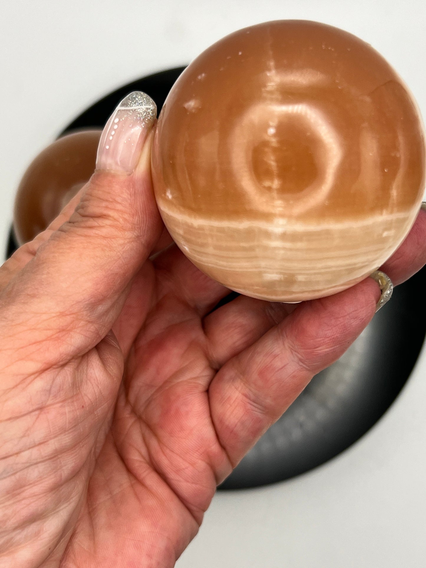 Honey (Amber) Calcite Sphere